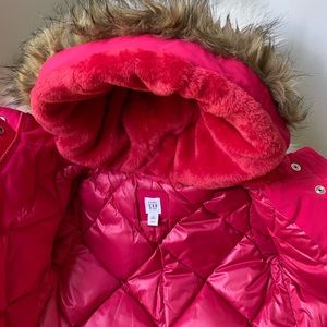 Gap Girls Cold Control Ultra Max Parka size 4